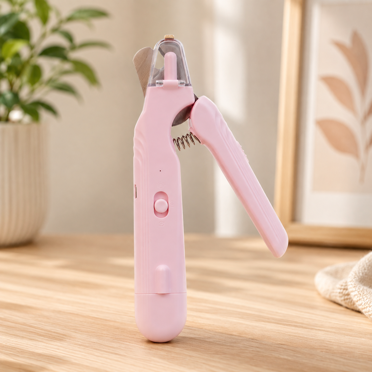 2 In 1 Pet Nail Clippers With Led Light Dog